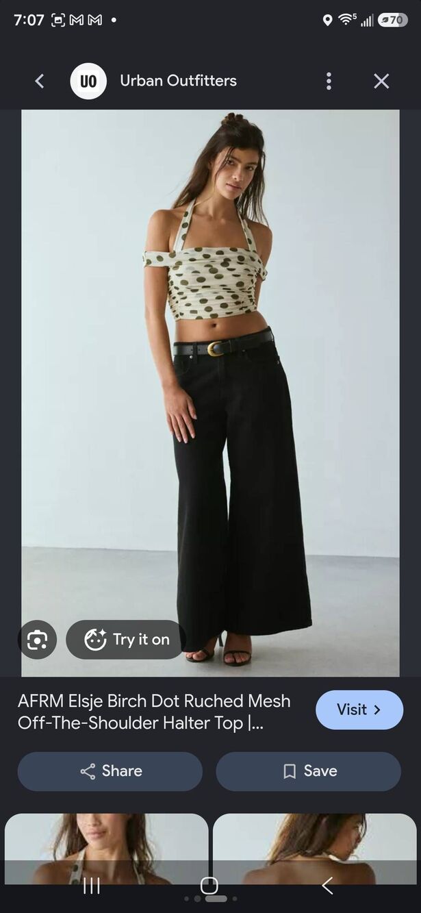 Birch Dot Top